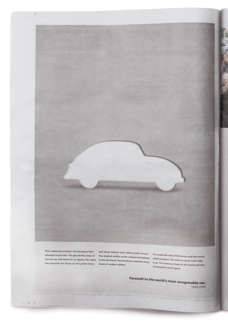 Volkswagen says goodbye to the iconic Beetle in ‘The Last Beetle’ campaign via DDB New Zealand