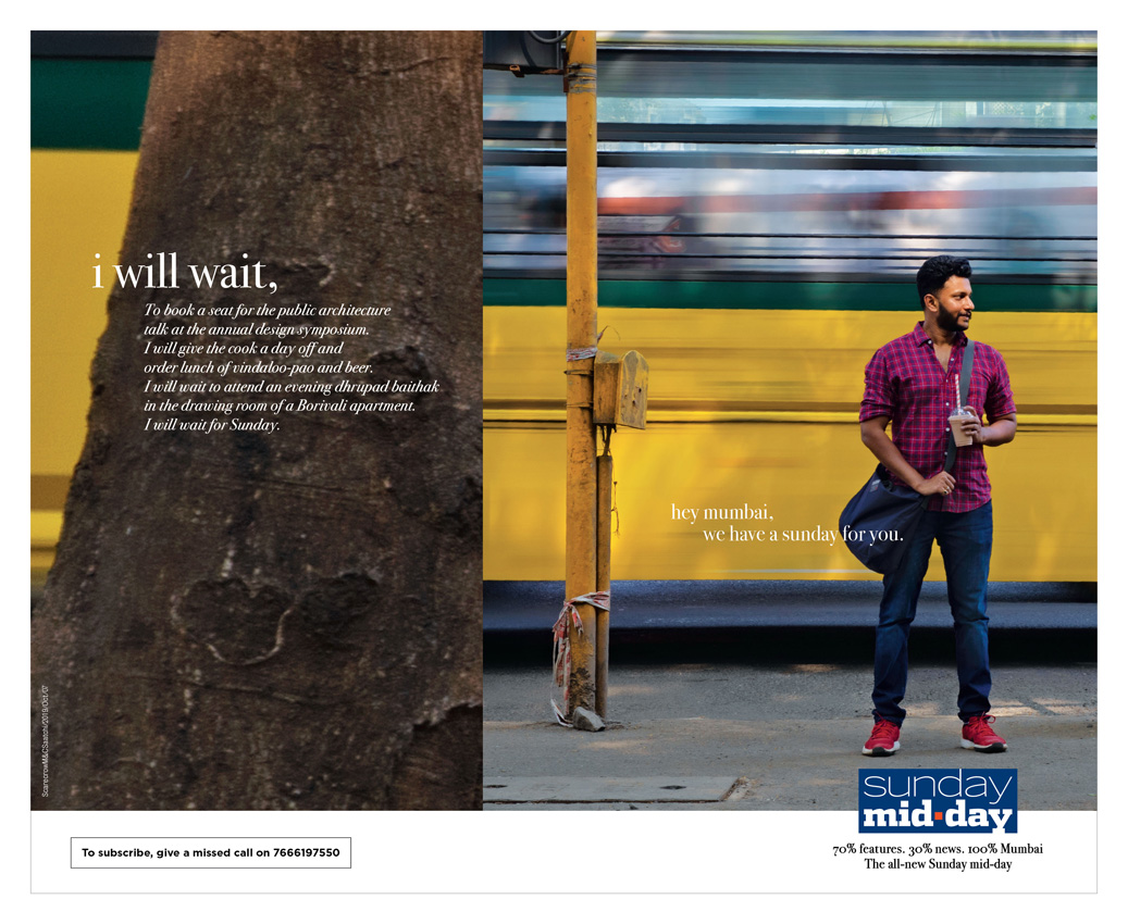 Scarecrow M&C Saatchi & Sunday Mid-Day remind the city, ‘Hey Mumbai, we have a Sunday for you’
