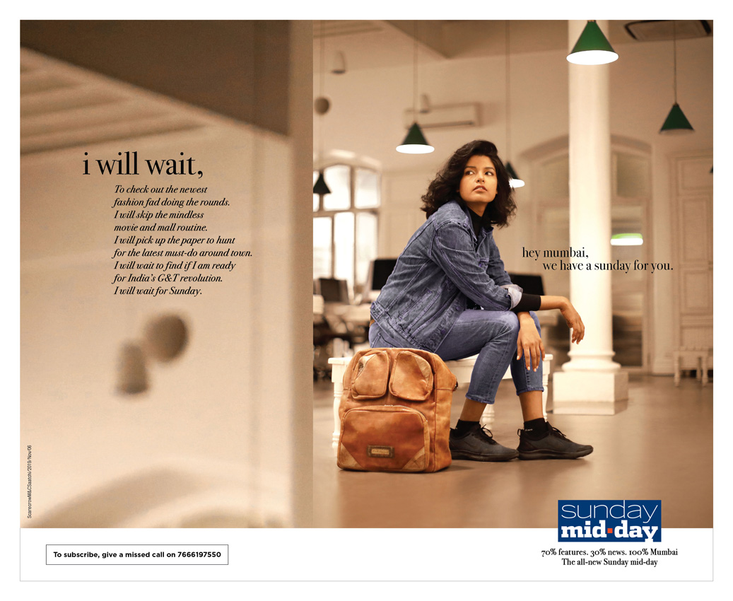 Scarecrow M&C Saatchi & Sunday Mid-Day remind the city, ‘Hey Mumbai, we have a Sunday for you’