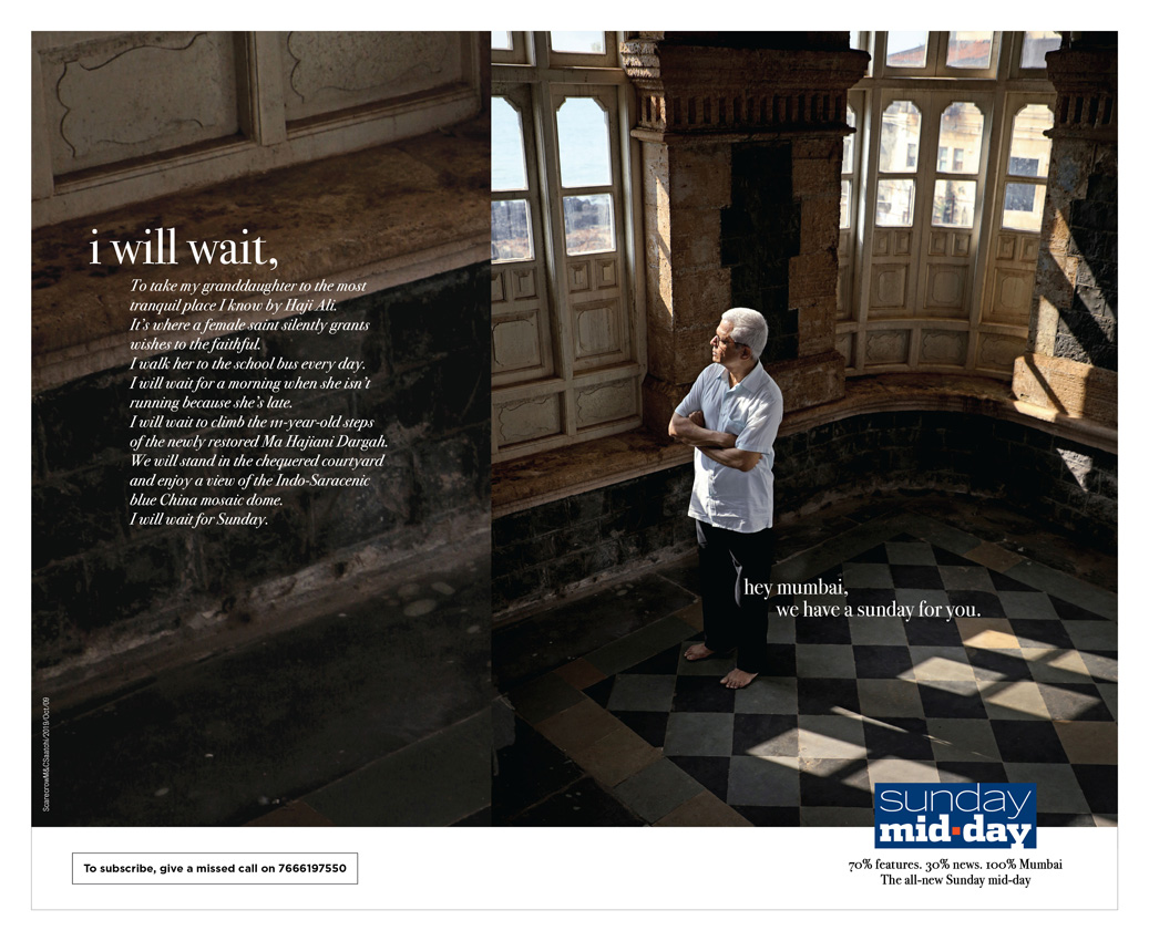 Scarecrow M&C Saatchi & Sunday Mid-Day remind the city, ‘Hey Mumbai, we have a Sunday for you’