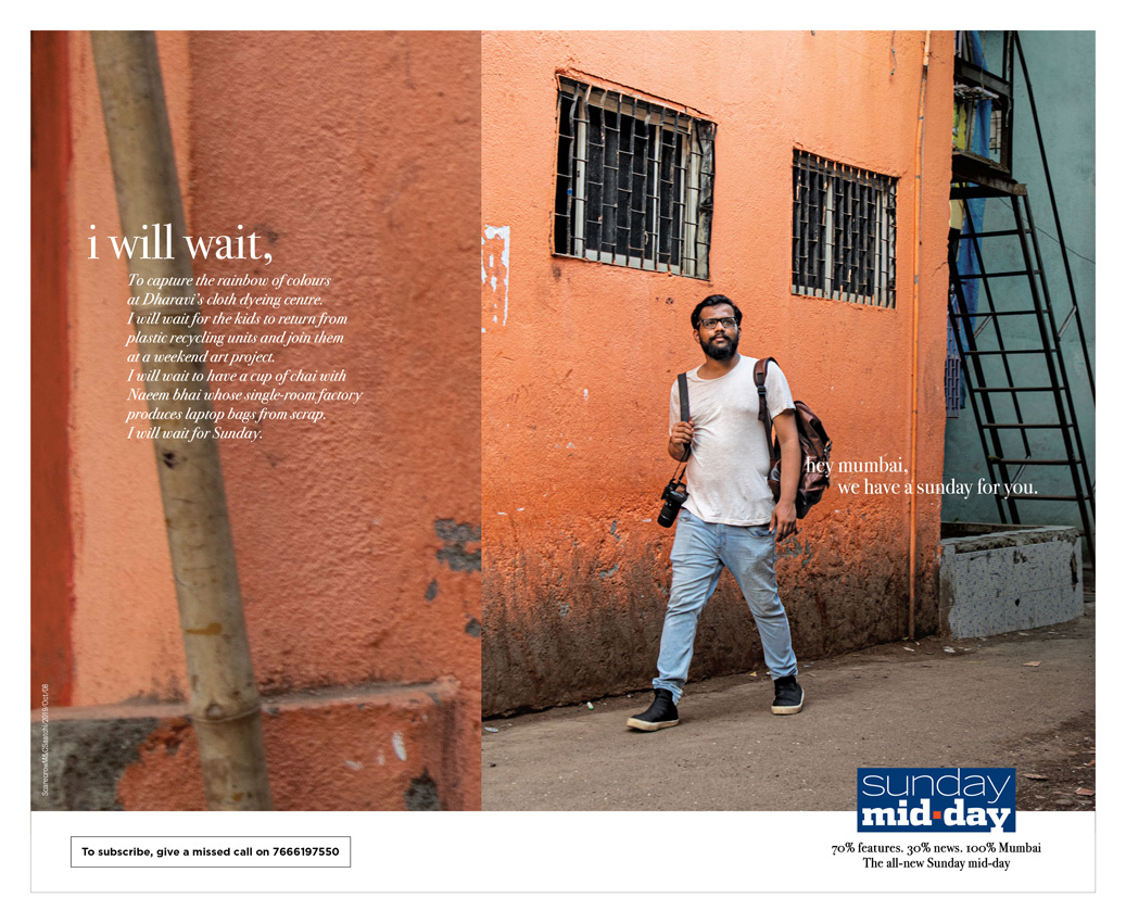 Scarecrow M&C Saatchi & Sunday Mid-Day remind the city, ‘Hey Mumbai, we have a Sunday for you’