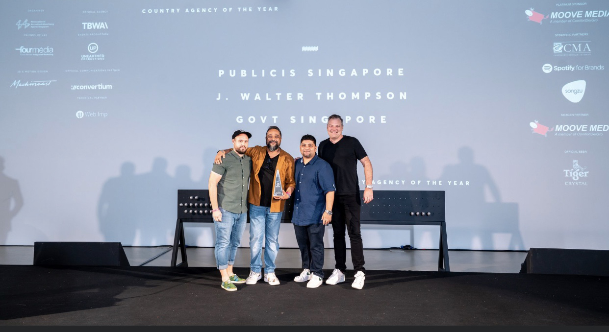 Publicis is Spikes Asia’s Country Agency of the Year for Singapore