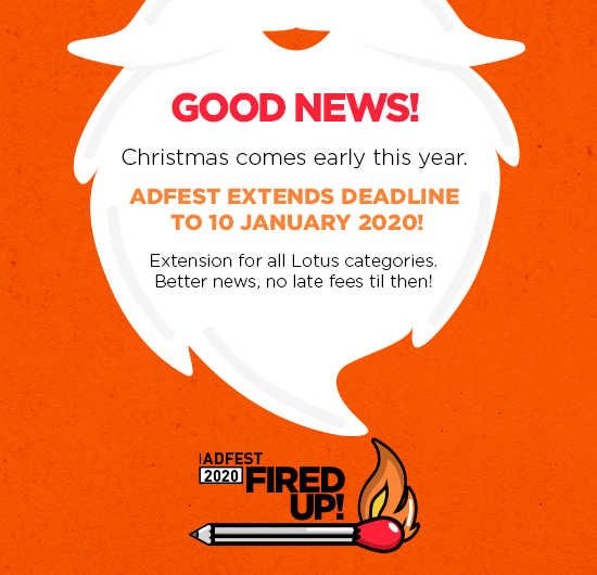 AdFest extends entries deadline to 10 January 2020