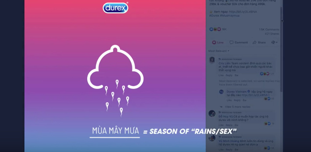 Dentsu Aegis Vietnam creates a safe sex campaign that’s always on content for Durex