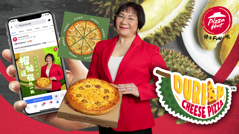 Ogilvy launches new campaign to introduce Durian Cheese Pizza for Pizza Hut Hong Kong