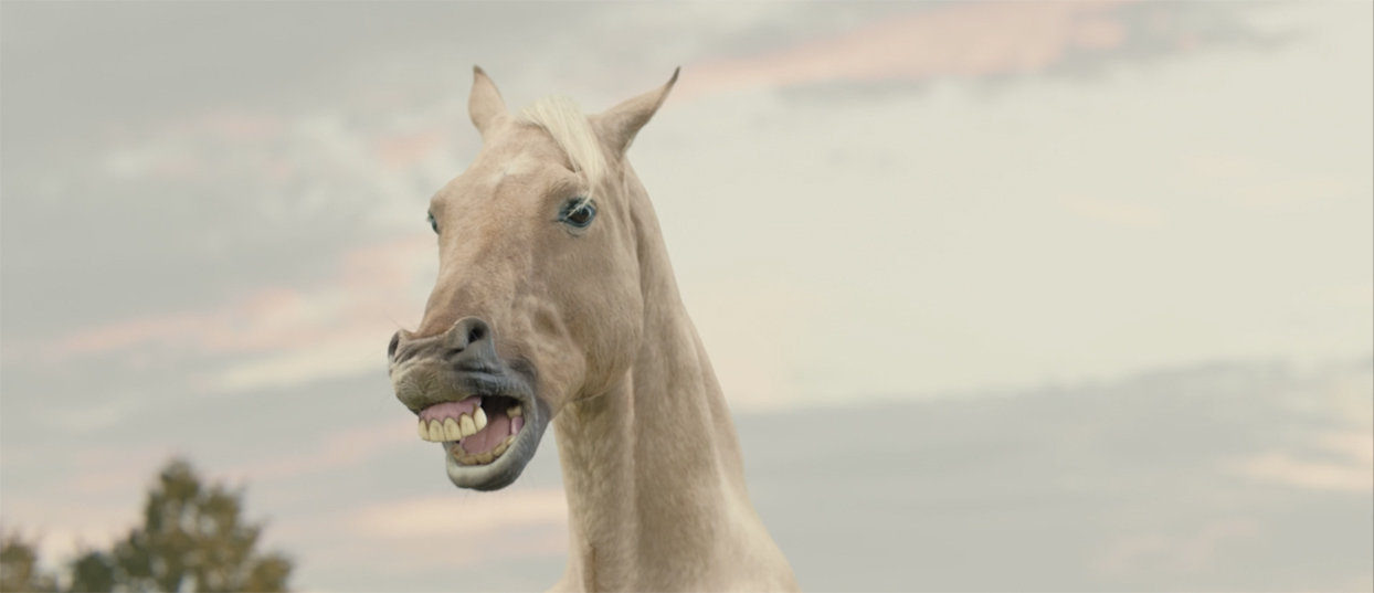 Horse sings Japanese hit song in a ATG spot via Akestam Holst Sweden