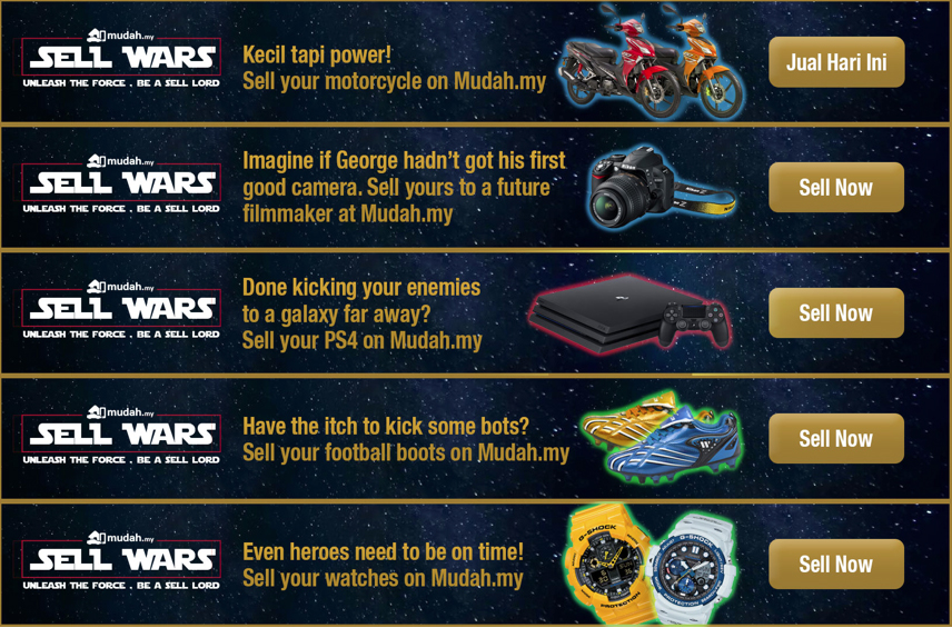 Universal McCann Malaysia and Ensemble Worldwide urge consumers to visit Mudah.my through Star Wars inspired copy