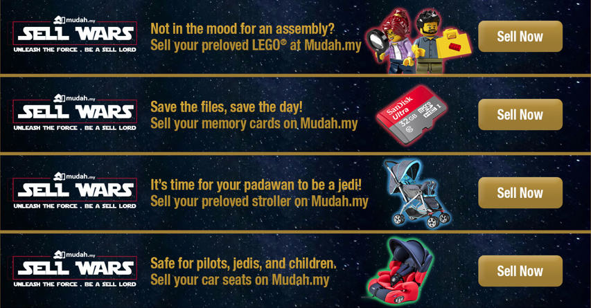 Universal McCann Malaysia and Ensemble Worldwide urge consumers to visit Mudah.my through Star Wars inspired copy