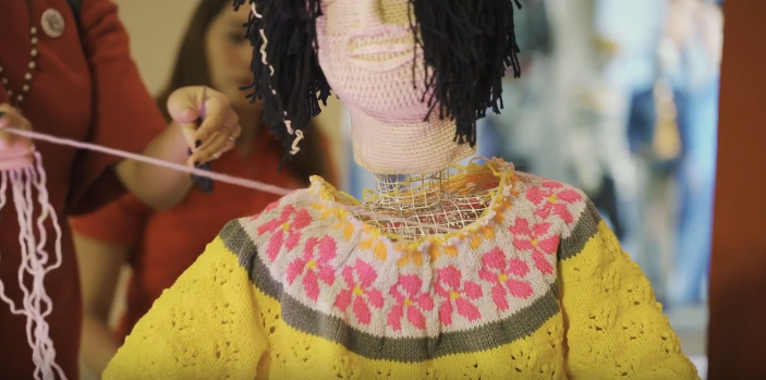 Alaska Milk Corporation and MullenLowe Philippines create knitted sculptures that mimic the effects of Dementia