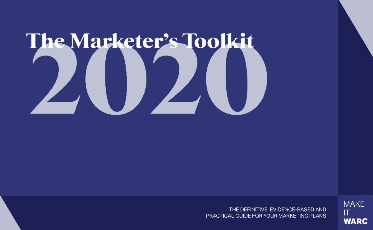 WARC Marketer’s Toolkit 2020: The pivot back to brand