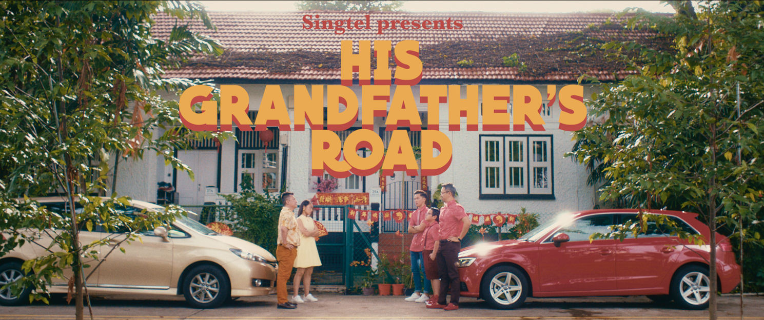 Singtel ushers in the festive season with a Chinese New Year comedy film entitled His Grandfather’s Road