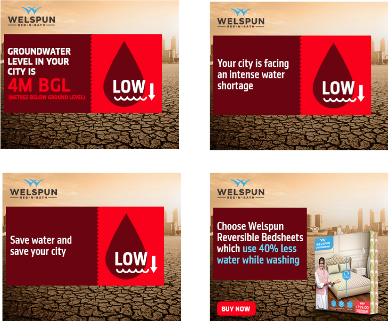 FoxyMoron and Welspun highlight Indian water crisis via innovative mobile ads based on severe ground water levels