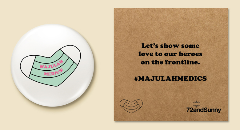 72andSunny Singapore Creates Badges of Support For Healthcare Heroes