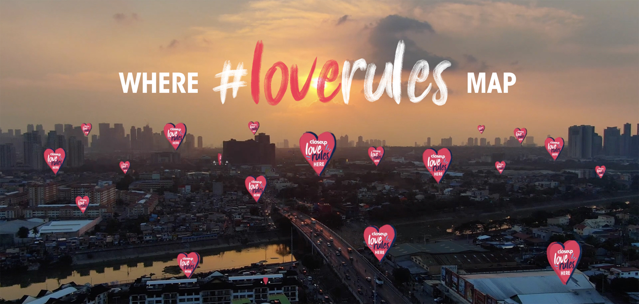 Closeup and MullenLowe Philippines Crowdsource a Map of Safe Spaces and start a movement of creating more places where people can let love rule