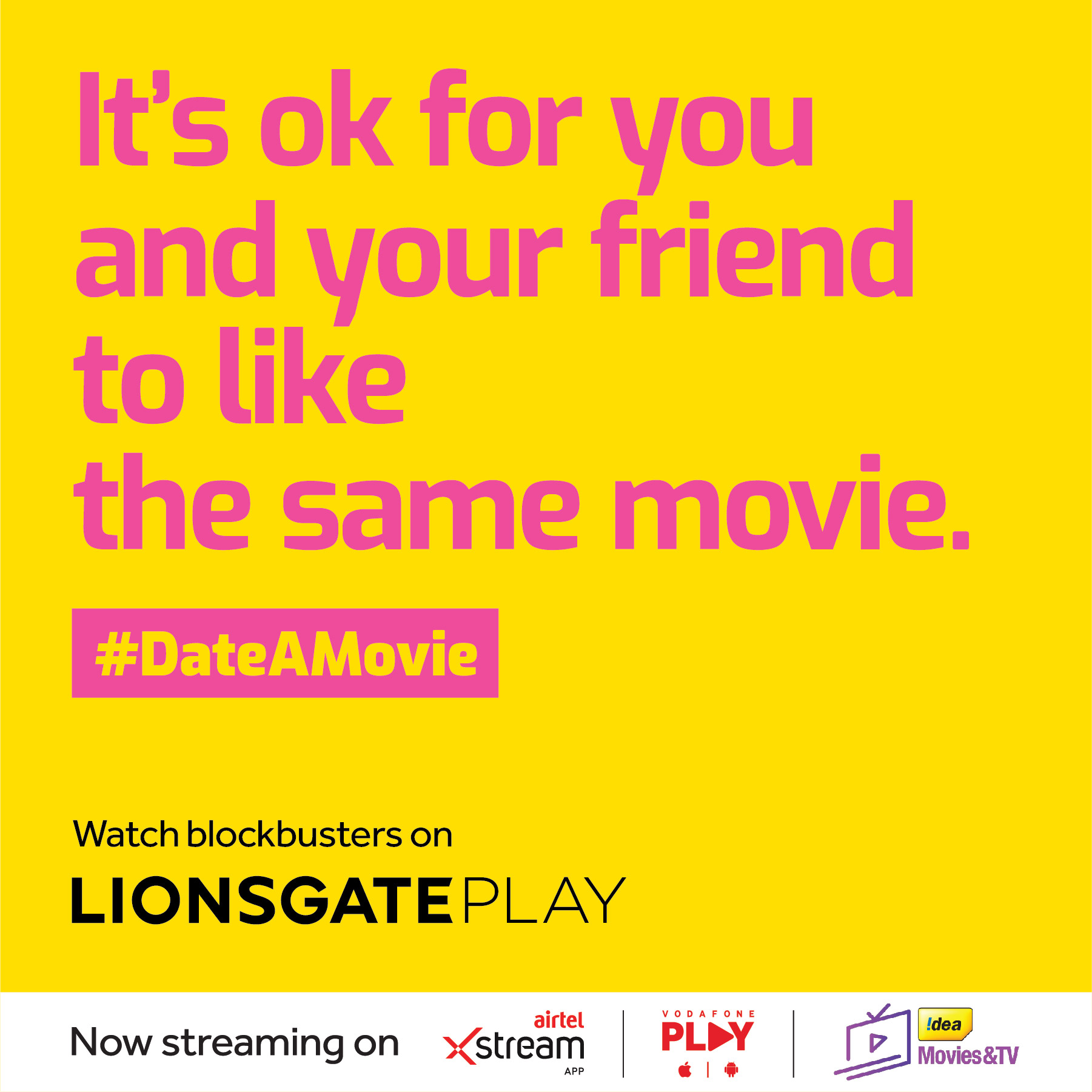 Seen+Noted: Havas India Valentine’s Day campaign encourages Lionsgate Play viewers to Date a Movie