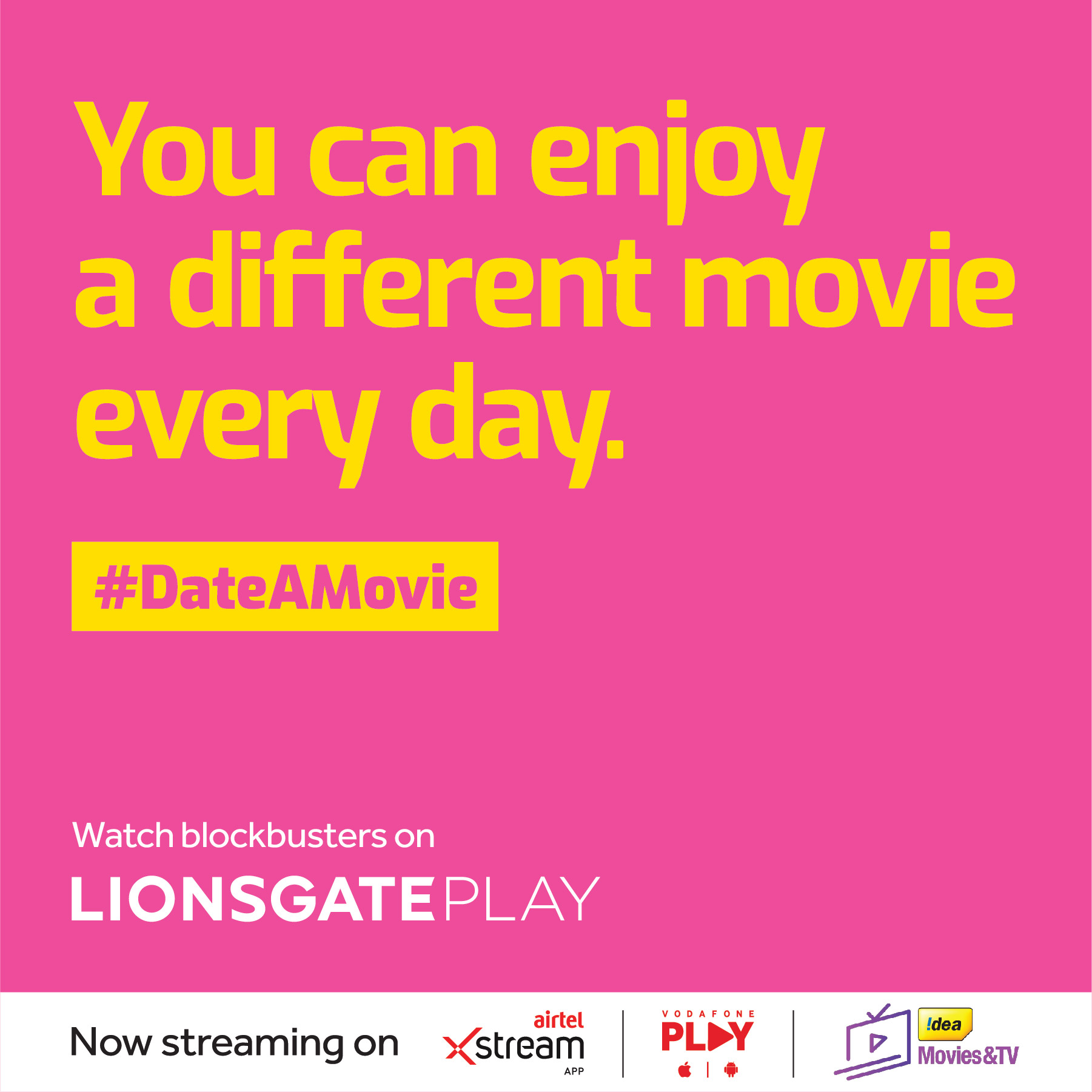 Seen+Noted: Havas India Valentine’s Day campaign encourages Lionsgate Play viewers to Date a Movie