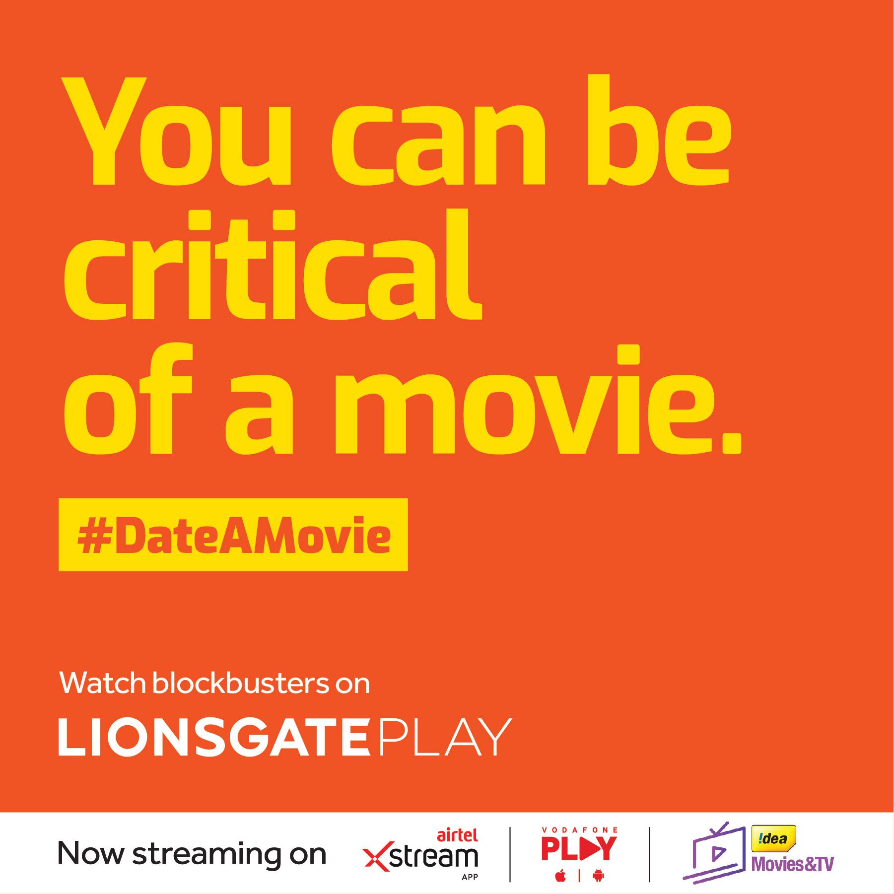 Seen+Noted: Havas India Valentine’s Day campaign encourages Lionsgate Play viewers to Date a Movie