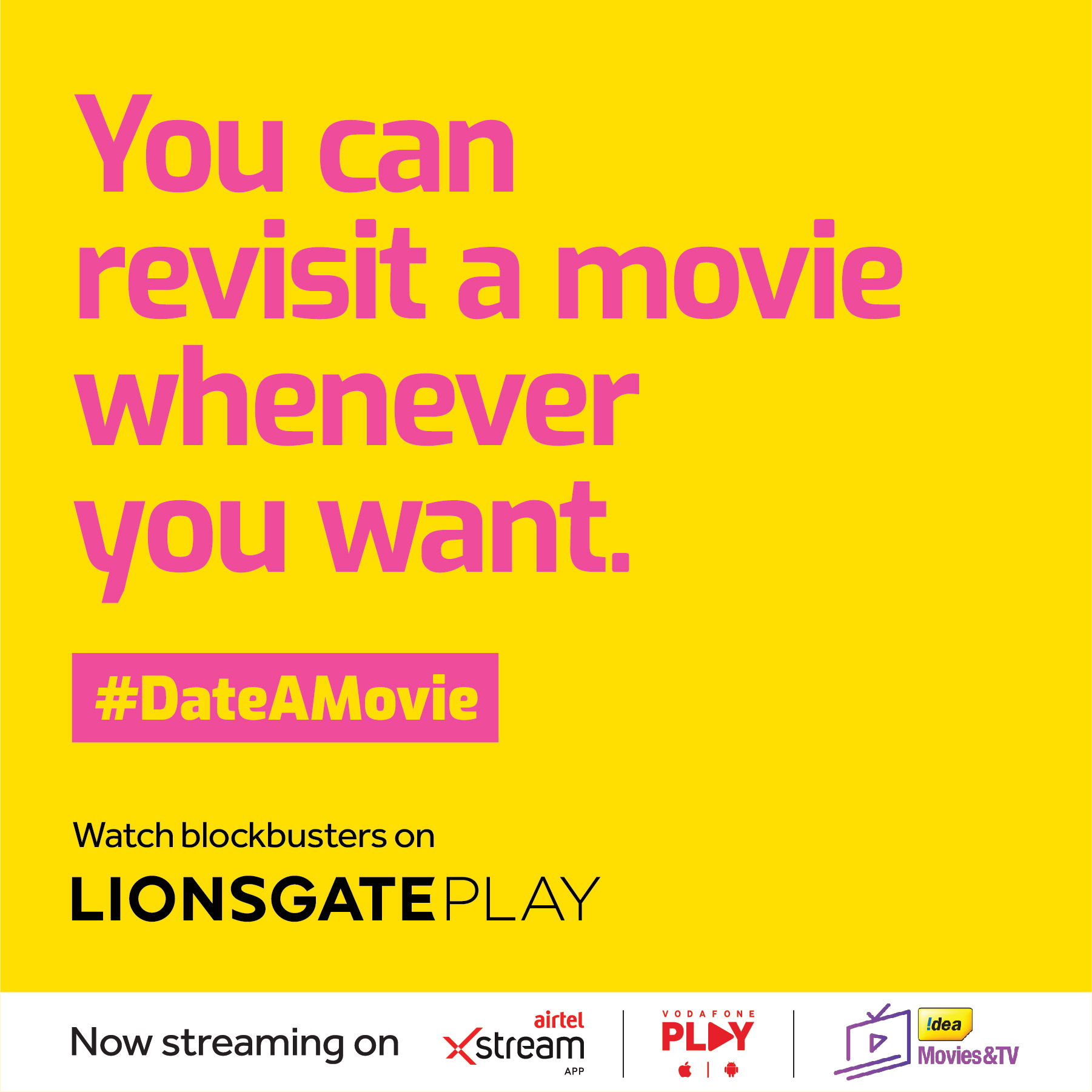 Seen+Noted: Havas India Valentine’s Day campaign encourages Lionsgate Play viewers to Date a Movie