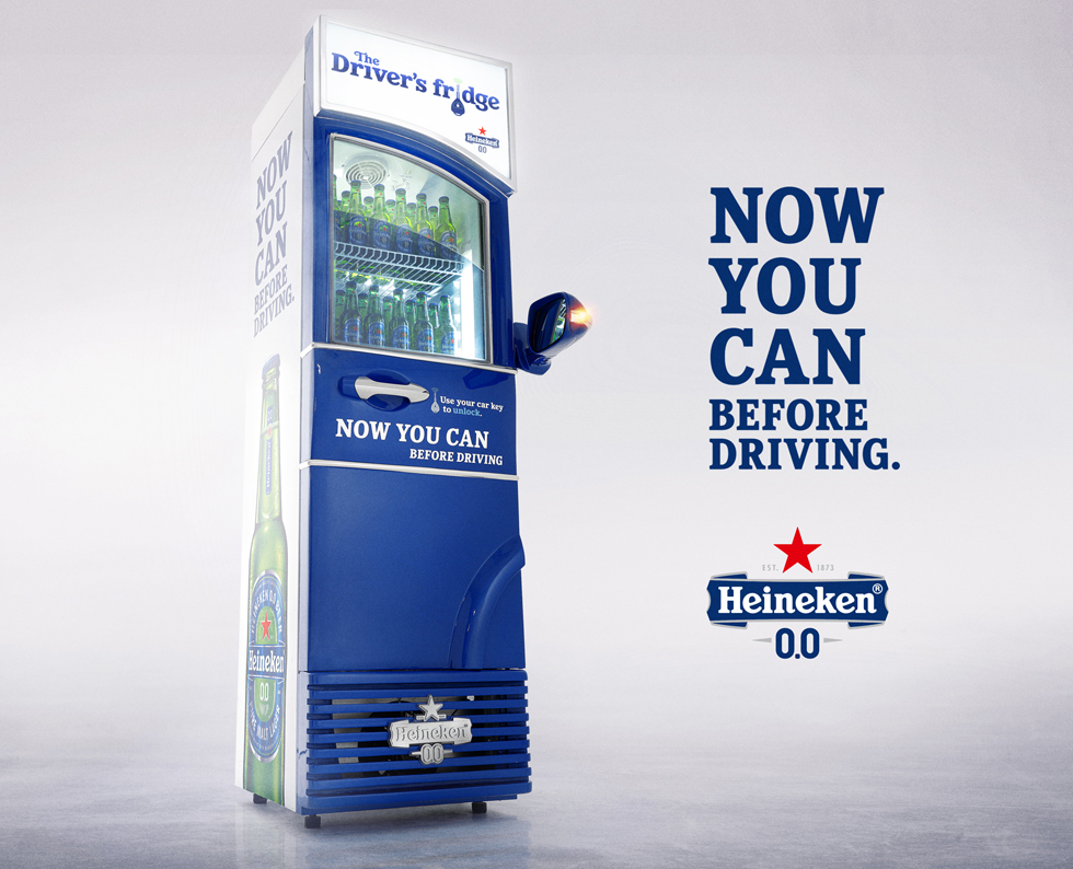 Heineken and Publicis Singapore design a unique beer fridge: The Driver’s Fridge