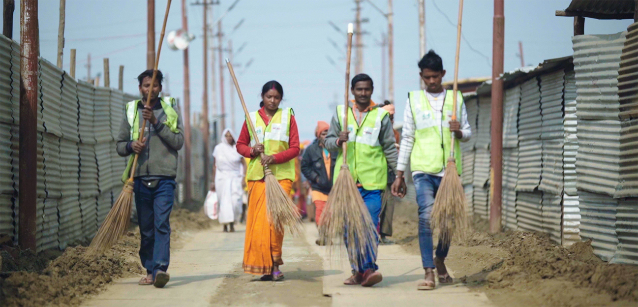 Geometry Encompass India celebrates invisible heroes of Magh Mela with Omnigel’s Rahat Ratna