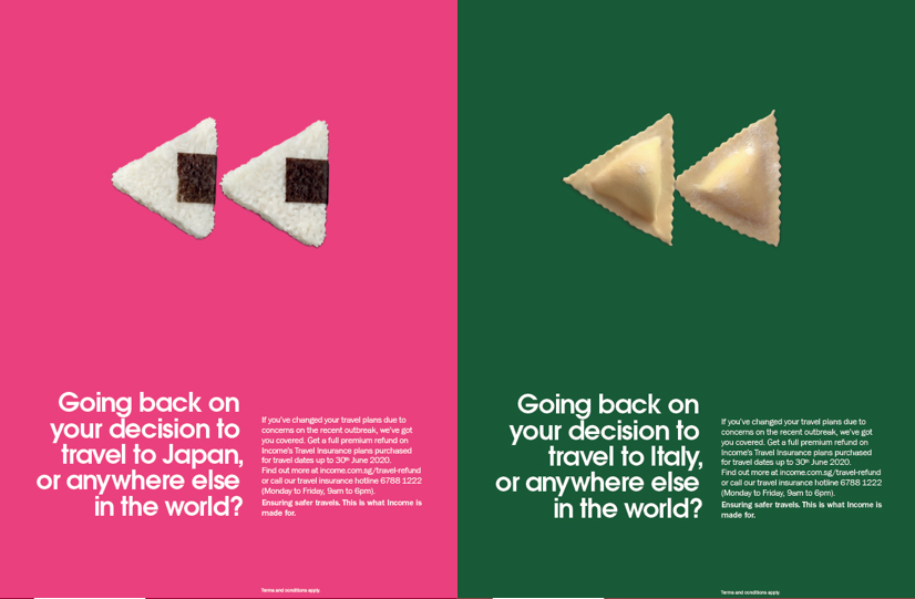 Income ensures safer travels in a campaign via BBH Singapore