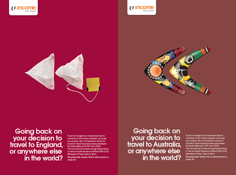 Income ensures safer travels in a campaign via BBH Singapore