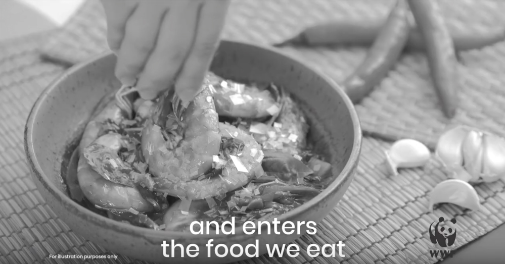 Celebrity Chefs across Asian Food Network put plastic in their recipes to highlight the “Plastic Diet” environmental crisis