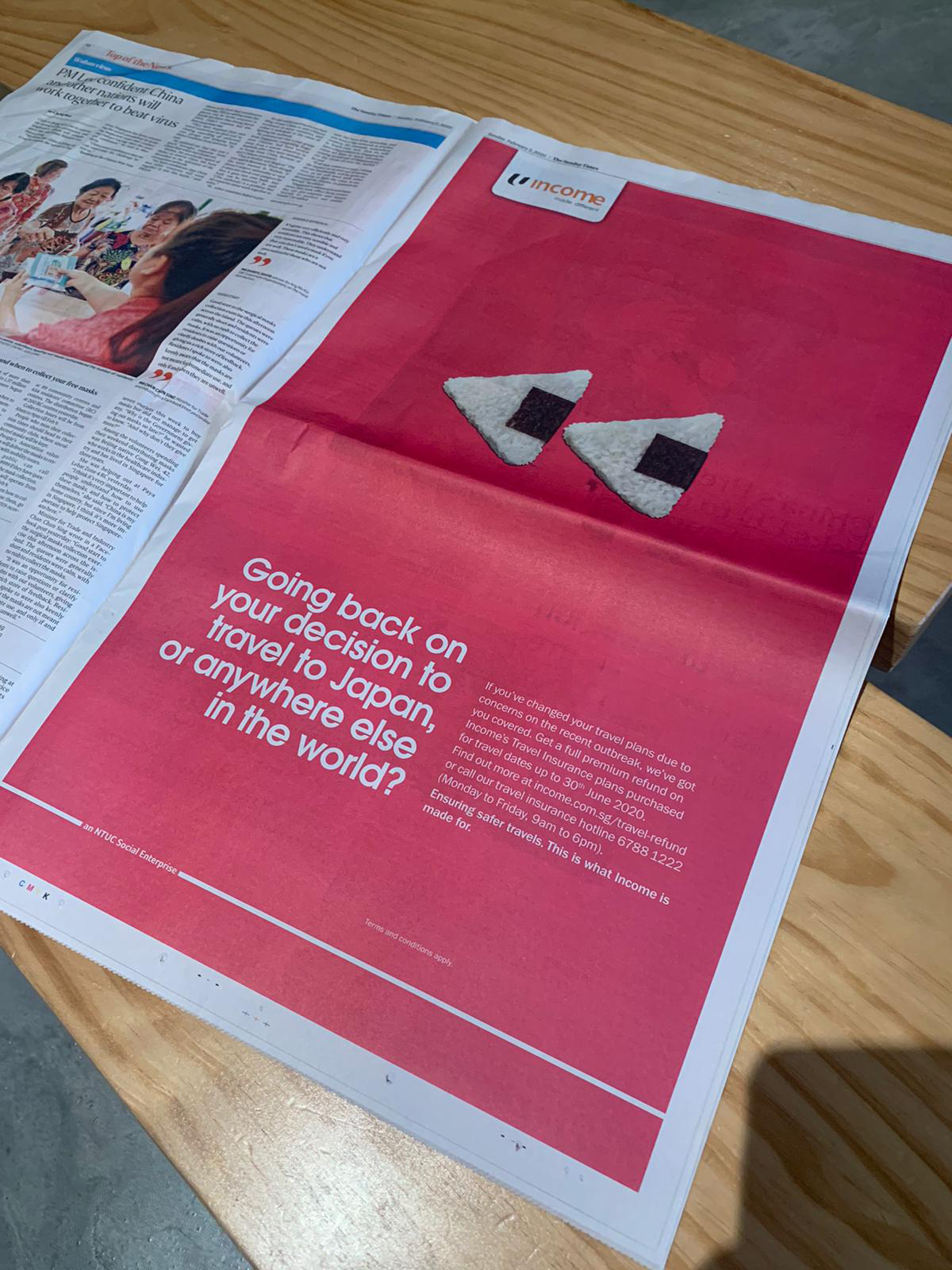 Income ensures safer travels in a campaign via BBH Singapore