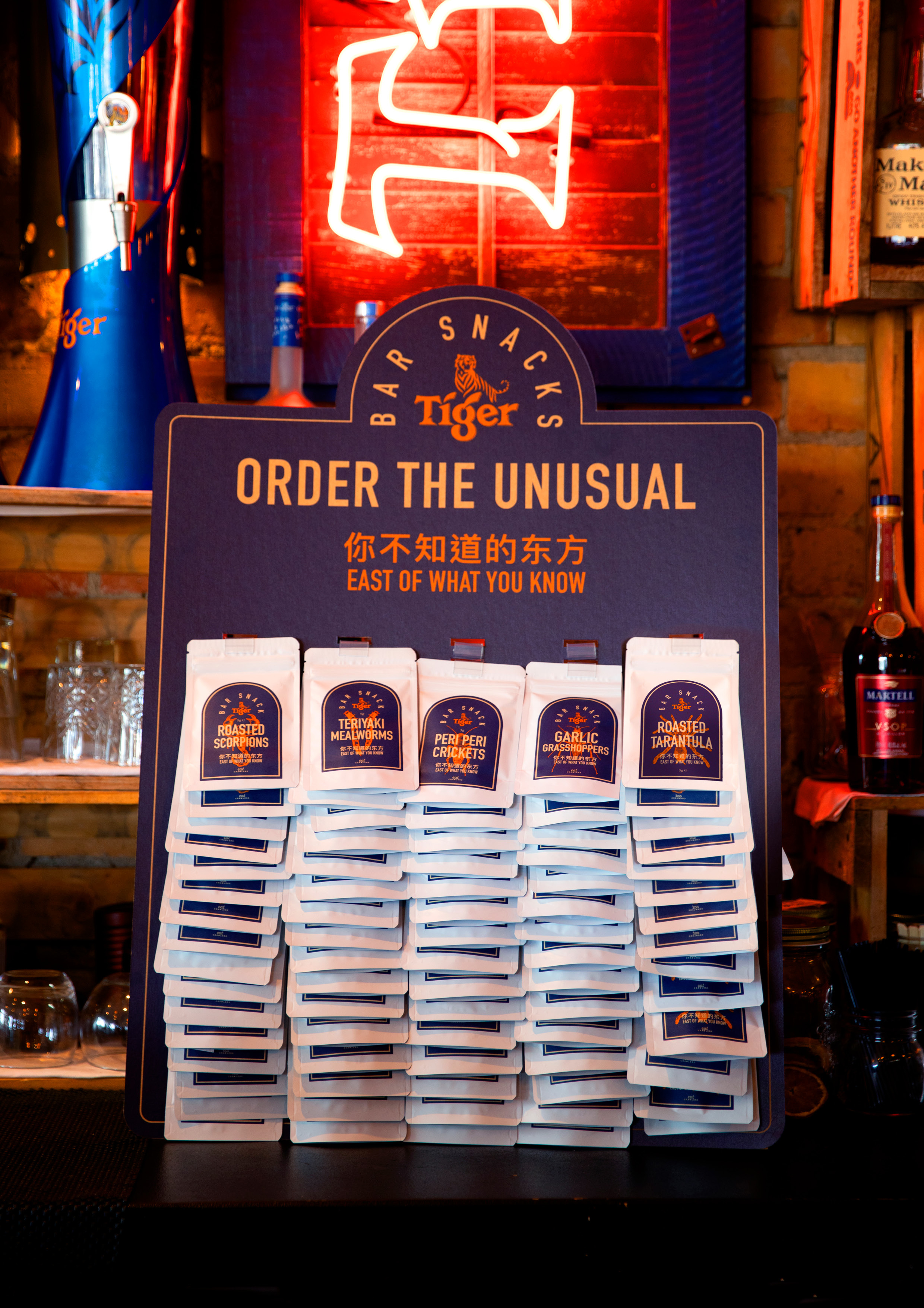 Seen+Noted: Tiger + Colenso BBDO Easternise the Western bar snack in new ‘East of what you know’ platform