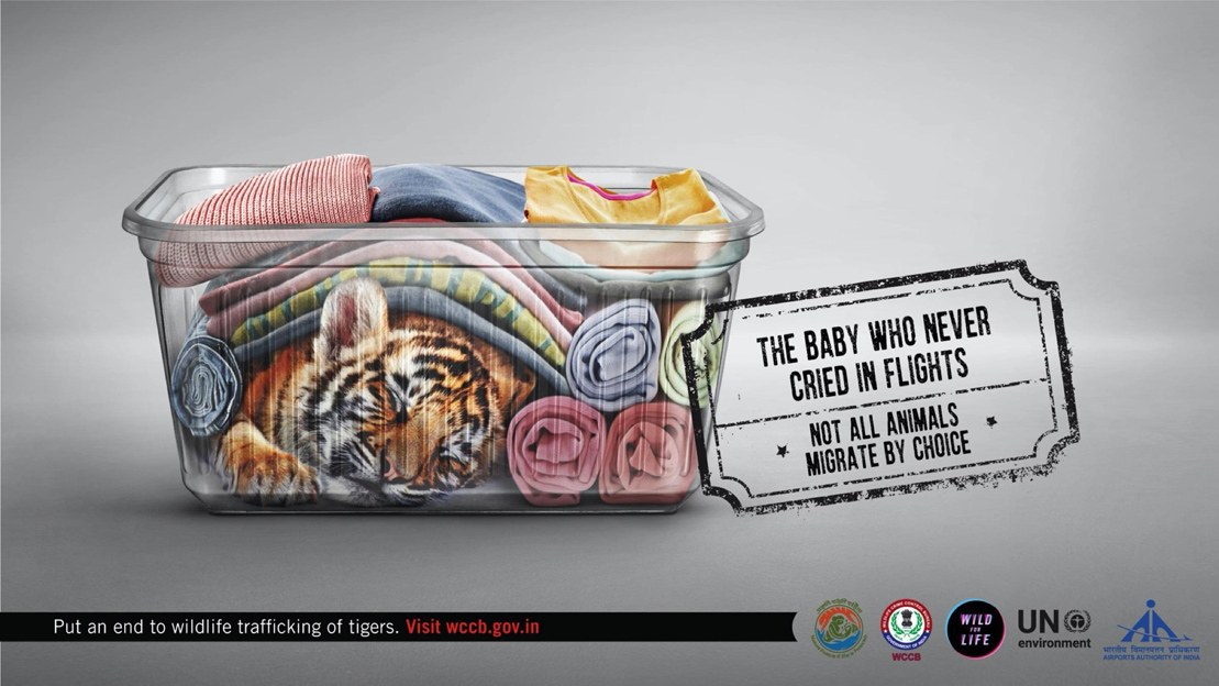 Ogilvy Mumbai releases campaign aiming to put an end to wildlife trafficking