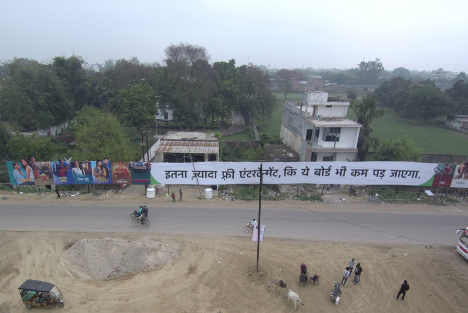 The Social Street rolls out India’s longest billboard to showcase Hotstar’s range of content