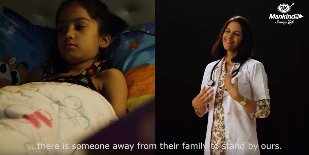 ADK Fortune and Mankind Pharma India send message of support to the medical fraternity