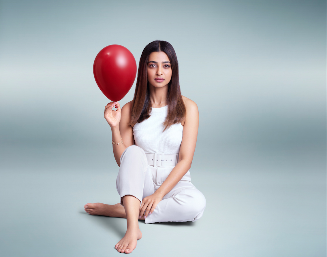 The Womb Communications and Nobel Hygiene India use a bleeding balloon to promote RIO Heavy Duty Pads