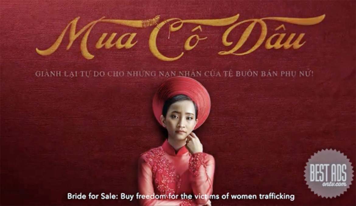 Bride for Sale campaign via VMLY&R highlights how young women in Vietnam are being sold like commodities
