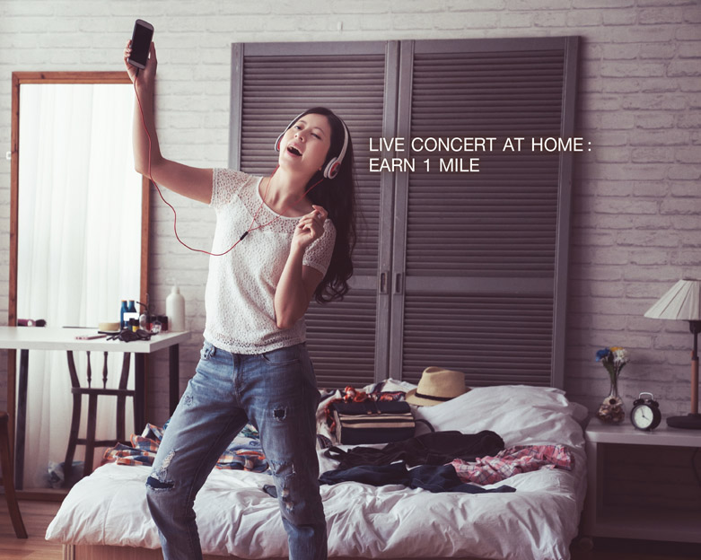 Thai Airways offer frequent flyer miles to stay home via Wunderman Thompson Thailand work