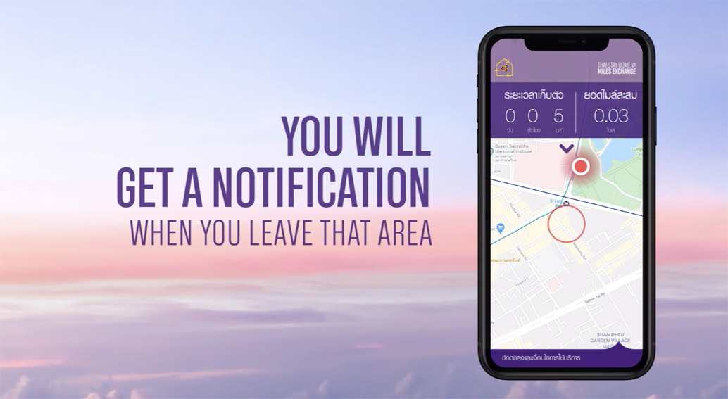 Thai Airways offer frequent flyer miles to stay home via Wunderman Thompson Thailand work
