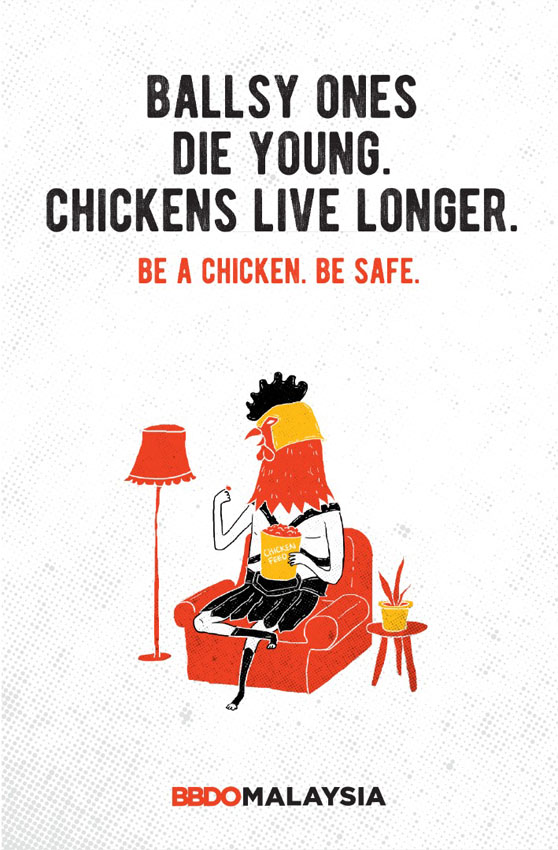 BBDO Malaysia inspires everyone to sit back and be ‘Chickens’
