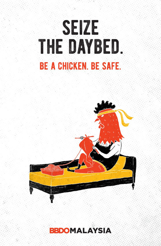 BBDO Malaysia inspires everyone to sit back and be ‘Chickens’