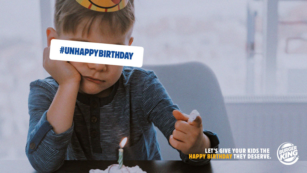 Best Ad of the Day: Burger King ‘Unhappy Birthday’ by DAVID Madrid
