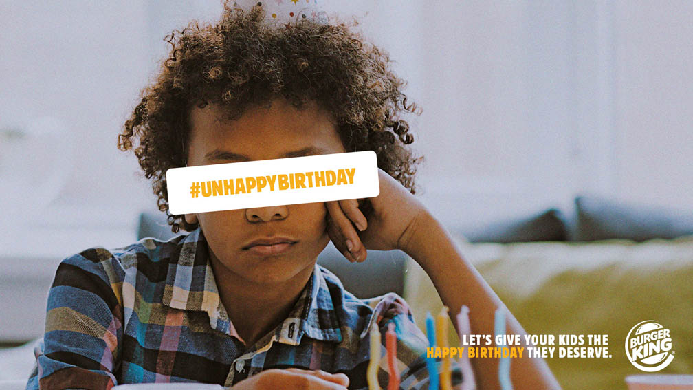 Best Ad of the Day: Burger King ‘Unhappy Birthday’ by DAVID Madrid
