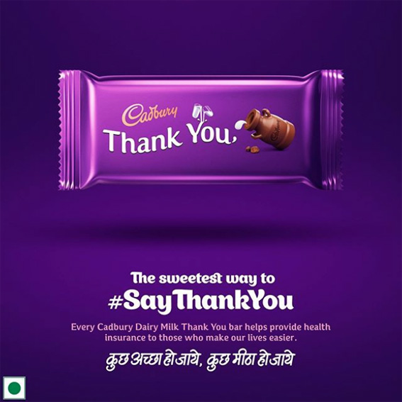 Cadbury Dairy Milk says Thank You to unsung heroes in India through limited-edition bars promoted via Ogilvy India campaign