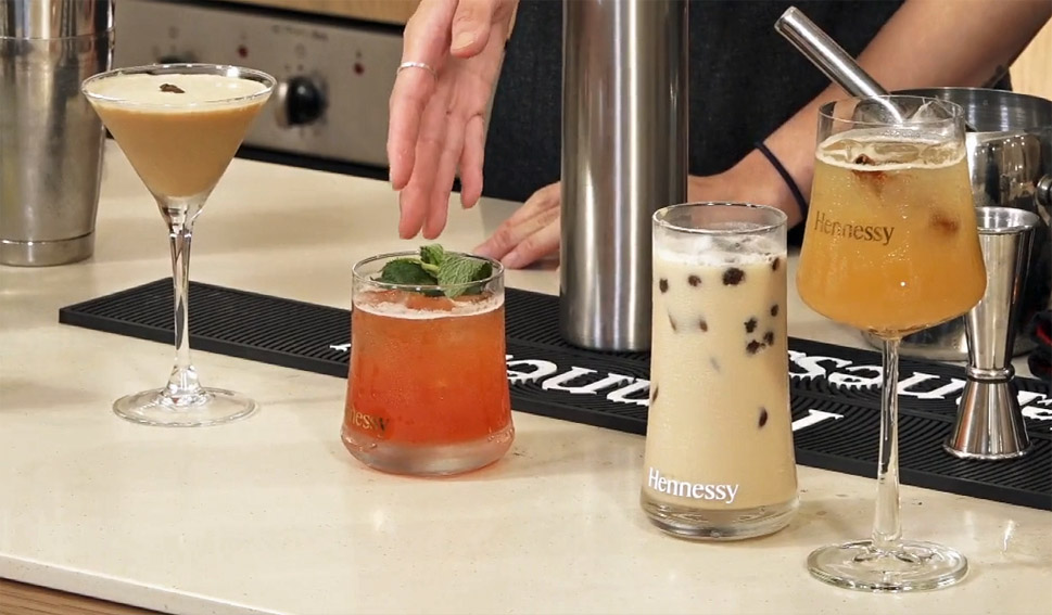 Hennessy uses home kitchen ingredients for art of making cocktails online series