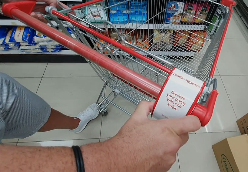Geometry gets a handle on hygiene with sustainable retail innovation to combat Covid-19