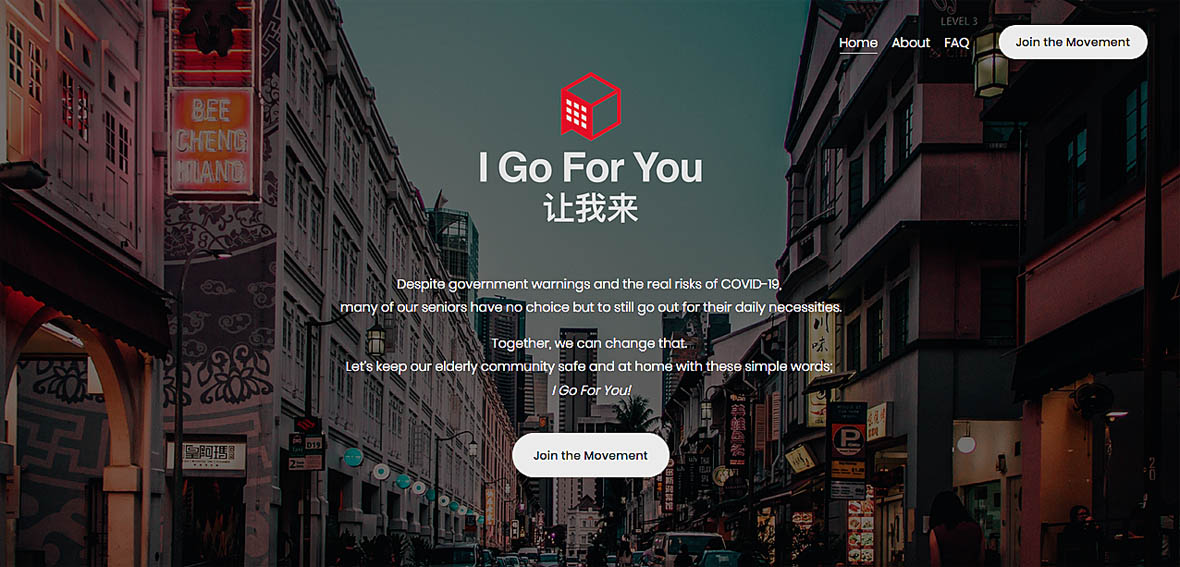 R/GA Singapore launches ‘I Go For You’ grocery delivery initiative for senior citizens