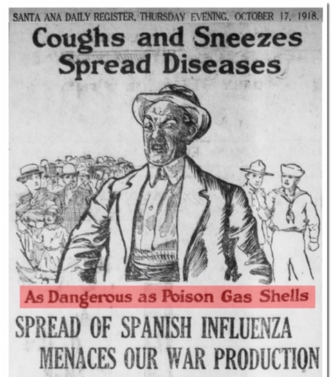 “Eat more onions!” ~ reflecting on ads that ran during the Spanish Flu more than a century ago