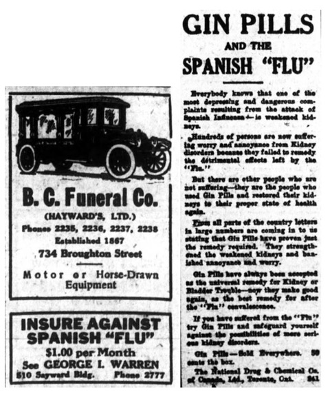“Eat more onions!” ~ reflecting on ads that ran during the Spanish Flu more than a century ago