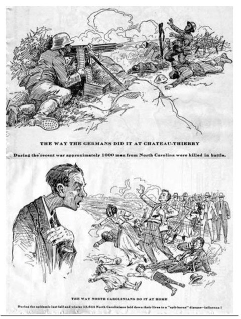 “Eat more onions!” ~ reflecting on ads that ran during the Spanish Flu more than a century ago