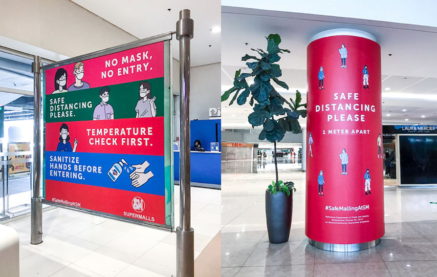 SM Supermalls in the Philippines introduces ‘Safe Malling’ via new Octopus&Whale work
