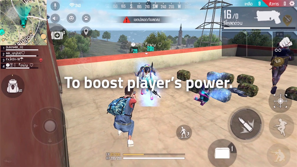 Dutch Mill delivers in-game survival packages to boost the power of gamers via new CJ Worx Thailand campaign