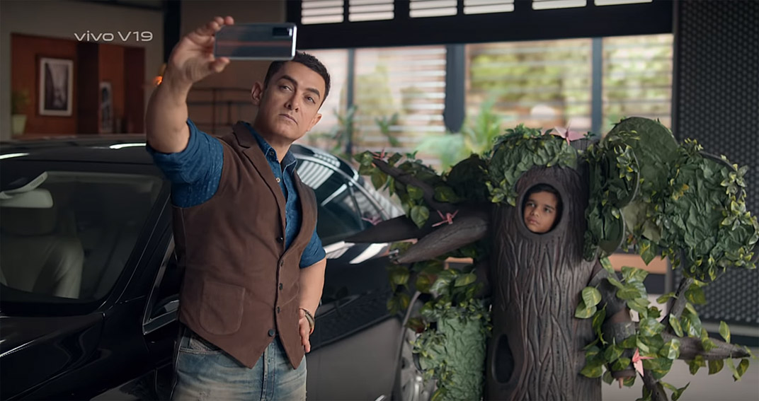vivo and Aamir Khan are here to save the day with the V19 in this campaign via BBH India